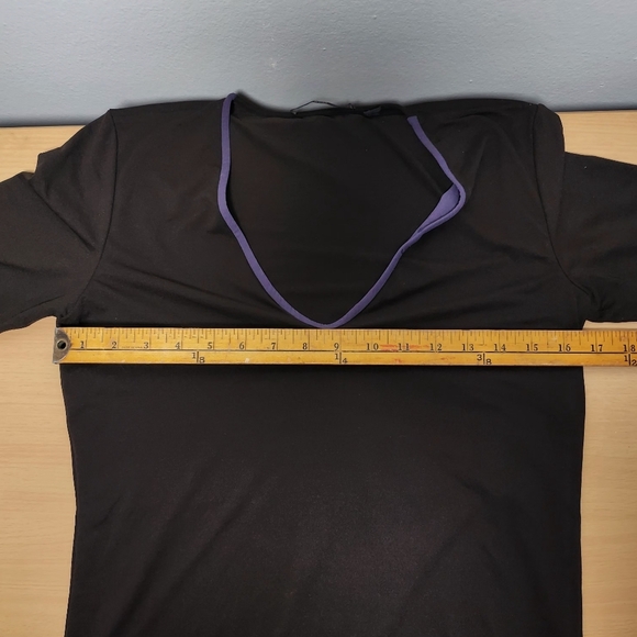 Hugo Boss Womens Chocolate Brown Y2K Blouse S - Picture 5 of 8